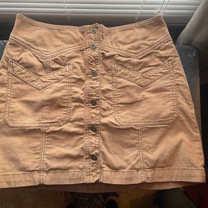 Free People size 8 beige skirt